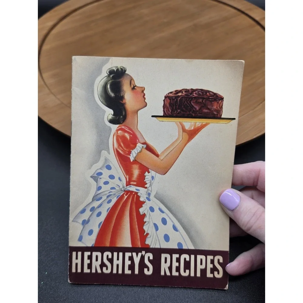 Vintage Hershey's Recipes Cookbook 1940s‎
